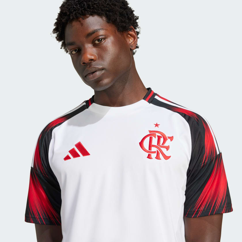 Camisa Adidas Flamengo 2025/26 II AYRTON LUCAS N° 6 — imagem 4