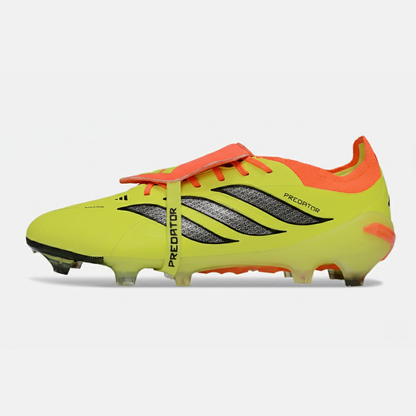 Chuteira Adidas Predator Elite FT 26 FG - Verde e Laranja - vista frontal
