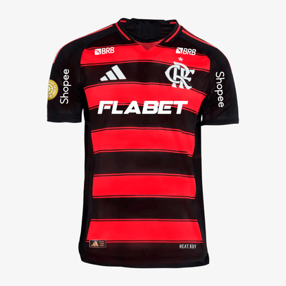 Camisa Adidas Flamengo 2025/26 I Authentic Com Patrocínios — imagem 2