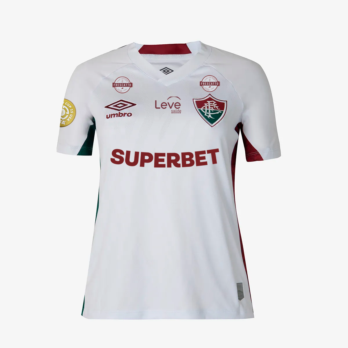 Camisa Feminina Umbro Fluminense 2025/26 II Com Patrocínio — imagem 4
