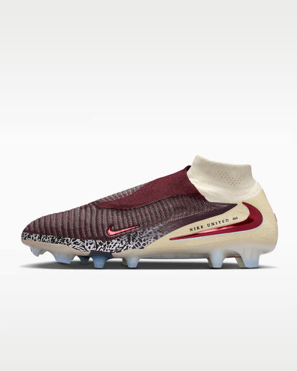 Chuteira Nike Phantom 6 United Elite FG - Vermelha - vista frontal
