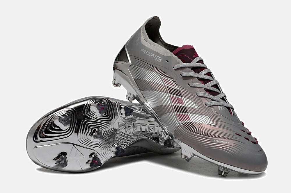 Adidas Predator Elite Bellingham FG - Prata - detalhe