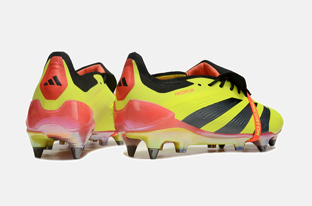 Adidas Predator Elite Fold-Over Tongue SG - Amarela, Preta e Laranja - imagem 7