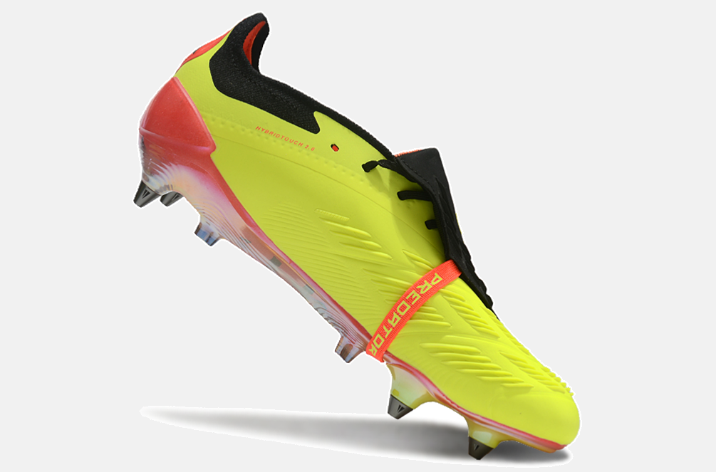 Adidas Predator Elite Fold-Over Tongue SG - Amarela, Preta e Laranja - imagem 6