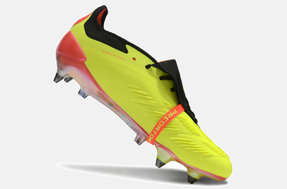 Adidas Predator Elite Fold-Over Tongue SG - Amarela, Preta e Laranja - imagem 6