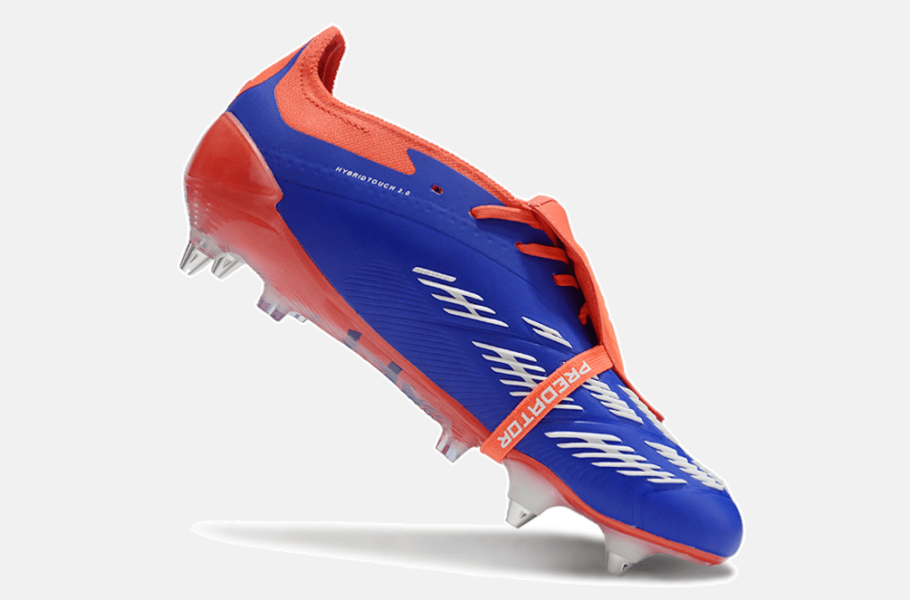 Adidas Predator Elite Fold-Over Tongue SG - Azul, Laranja e Branca - Tevo Sports SPORT*