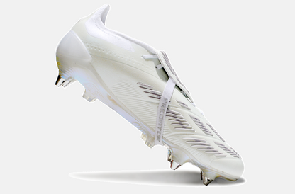 Adidas Predator Elite Fold-Over Tongue SG - Branca e Prata - imagem 6