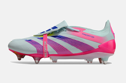 Adidas Predator Elite Fold-Over Tongue SG - Branca, Rosa e Roxa - imagem 4