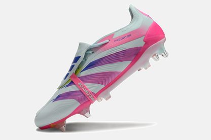 Adidas Predator Elite Fold-Over Tongue SG - Branca, Rosa e Roxa - imagem 5