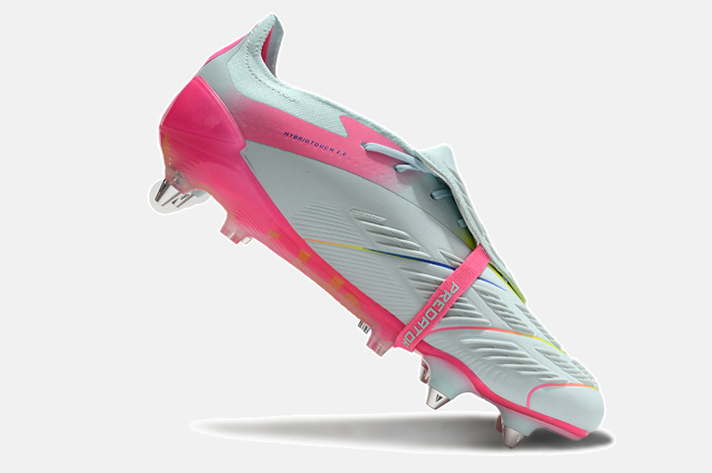 Adidas Predator Elite Fold-Over Tongue SG - Branca, Rosa e Roxa - imagem 6