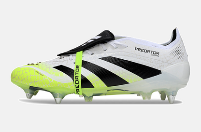 Adidas Predator Elite Fold-Over Tongue SG - Branca, Verde e Preta - Radiant Blaze Pack - imagem 4