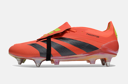 Adidas Predator Elite Fold-Over Tongue SG - Laranja, Cinza, Preta e Verde - imagem 4