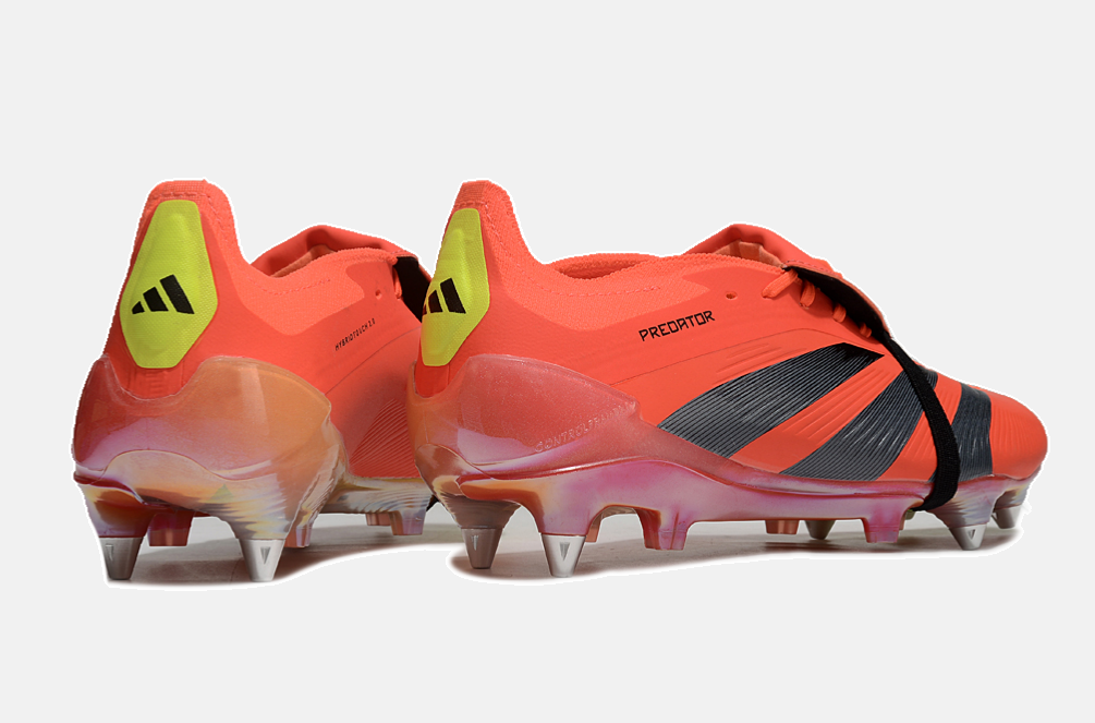Adidas Predator Elite Fold-Over Tongue SG - Laranja, Cinza, Preta e Verde - imagem 7