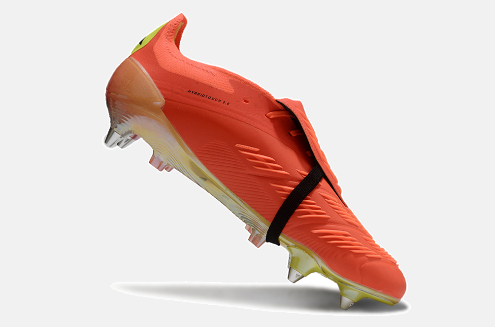 Adidas Predator Elite Fold-Over Tongue SG - Laranja, Cinza, Preta e Verde - imagem 6