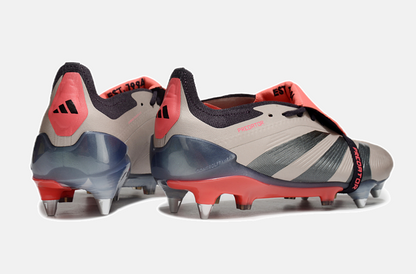 Adidas Predator Elite Fold-Over Tongue SG - Marrom, Laranja e Preta - imagem 7