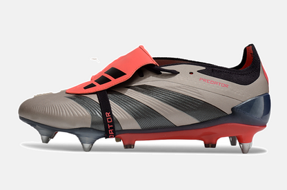 Adidas Predator Elite Fold-Over Tongue SG - Marrom, Laranja e Preta - imagem 4