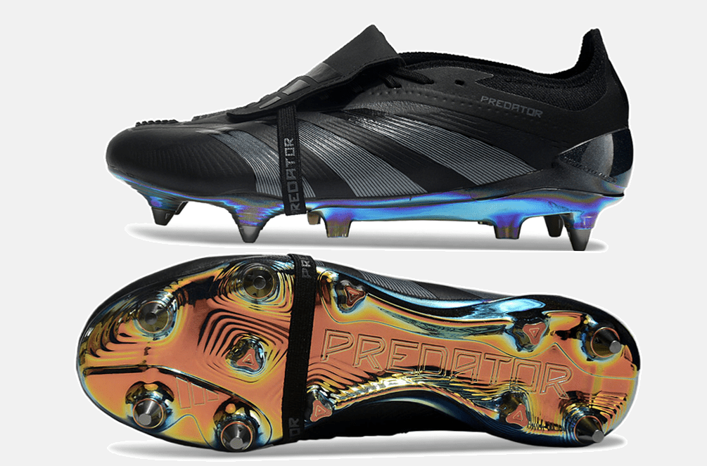 Adidas Predator Elite Fold-Over Tongue SG - Preta - Tevo Sports SPORT*