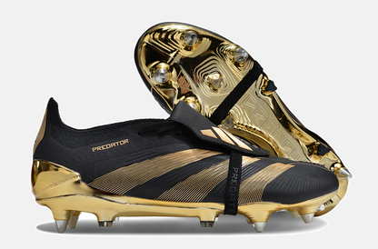 Adidas Predator Elite Fold-Over Tongue SG - Preta e Dourada - imagem 8