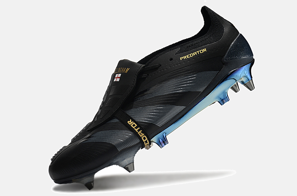 Adidas Predator Elite Fold-Over Tongue SG - Preta e Cinza - imagem 5