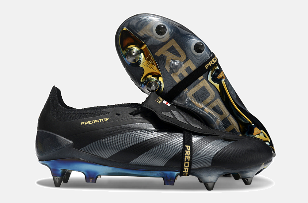 Adidas Predator Elite Fold-Over Tongue SG - Preta e Cinza - imagem 8
