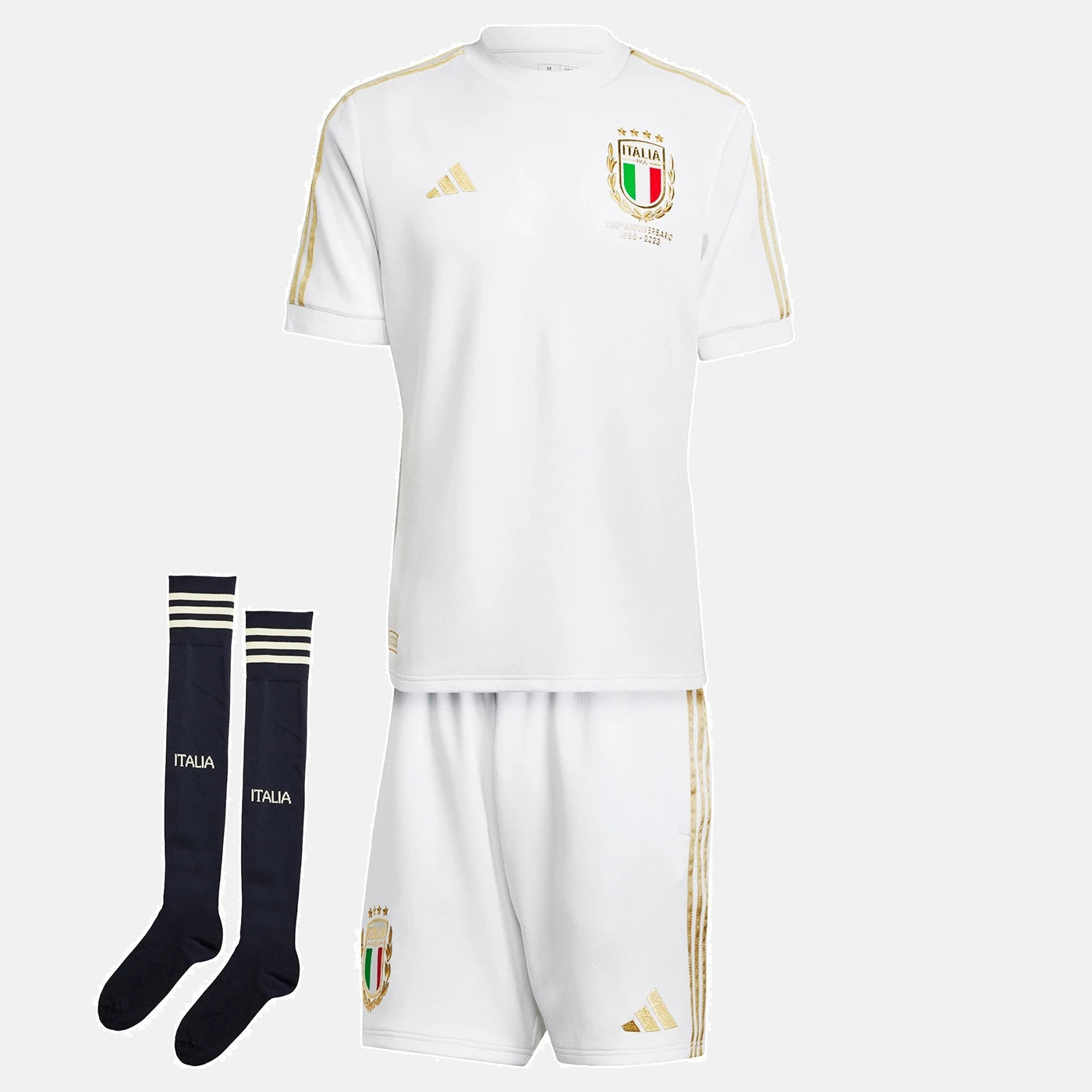 Camisa adidas Itália 125th Anniversary — imagem 3