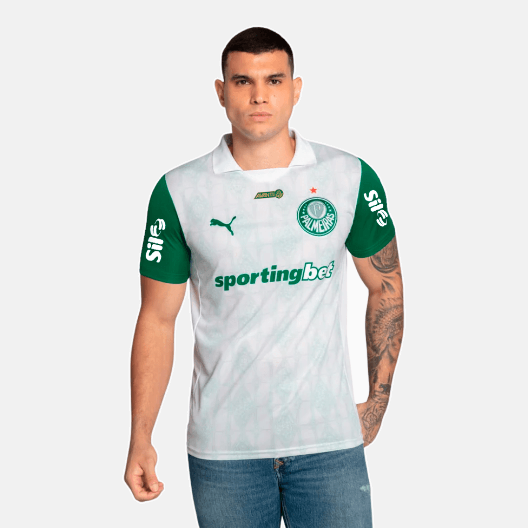 Camisa Puma Palmeiras 2025/26 II Com Patrocínios — imagem 4