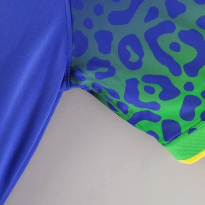 Camisa Seleção Brasileira II 2022 Torcedor Nike Masculina - Azul — imagem 4