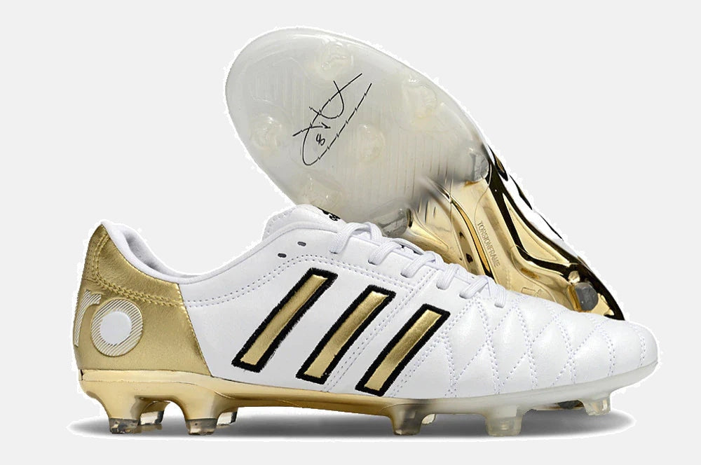 Chuteira Adidas 11 Pro Kross Dourada FG - imagem 7