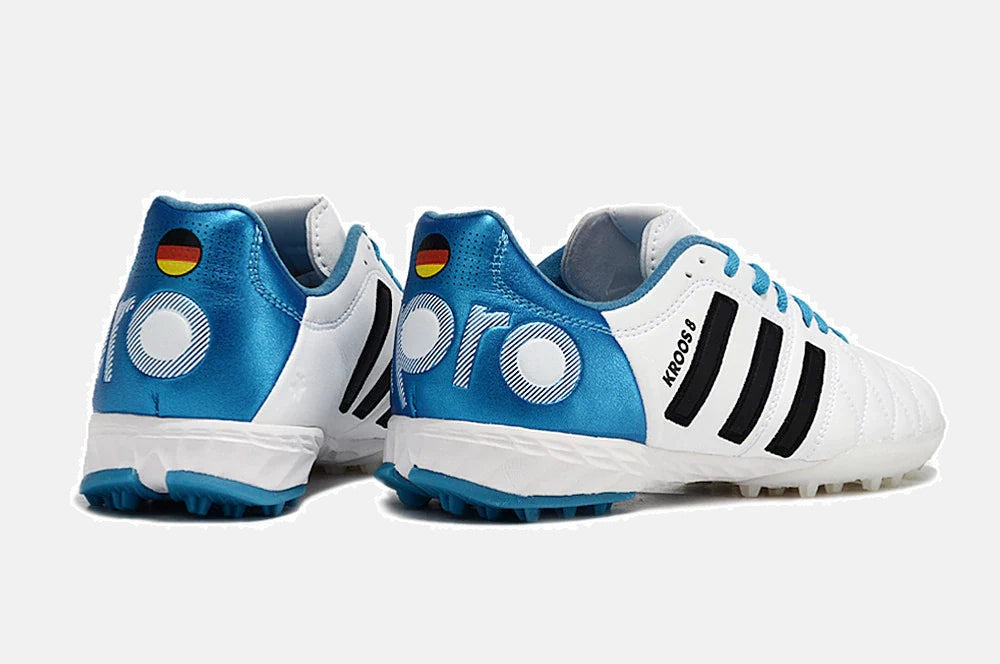 Chuteira Adidas 11 Pro "Tony Kroos" TF - Branco e Azul - imagem 6