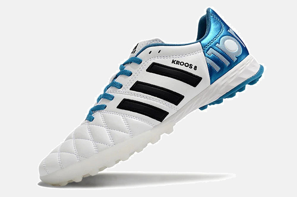 Chuteira Adidas 11 Pro "Tony Kroos" TF - Branco e Azul - imagem 4