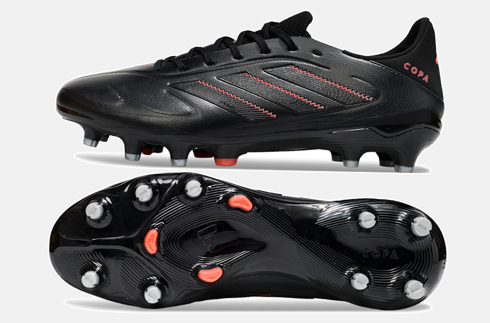 Chuteira Adidas Copa Pure III Elite FG - Preta - vista traseira