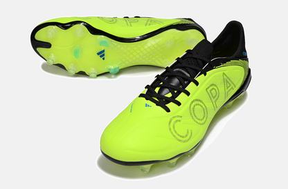 Chuteira Adidas Copa Pure III Elite FG - Verde e Preta - vista traseira