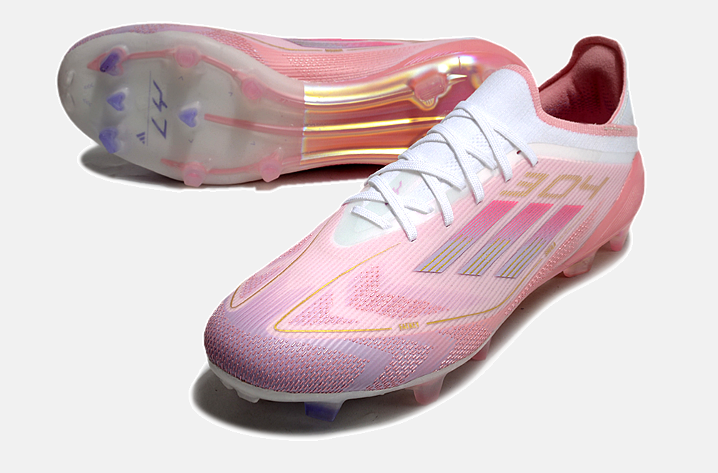 Chuteira Adidas F50.1 YAMAL FG Bege - detalhe