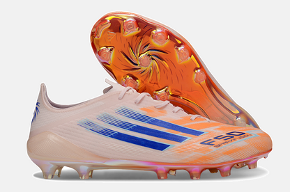 Chuteira Adidas F50 Elite FG - Laranja e Azul - Sparkfusion - imagem 8