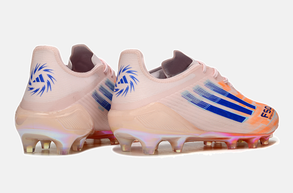 Chuteira Adidas F50 Elite FG - Laranja e Azul - Sparkfusion - imagem 7