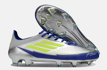 Chuteira Adidas f50 Elite FG - Prata e Azul - imagem 8