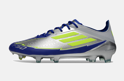 Chuteira Adidas f50 Elite FG - Prata e Azul - imagem 4