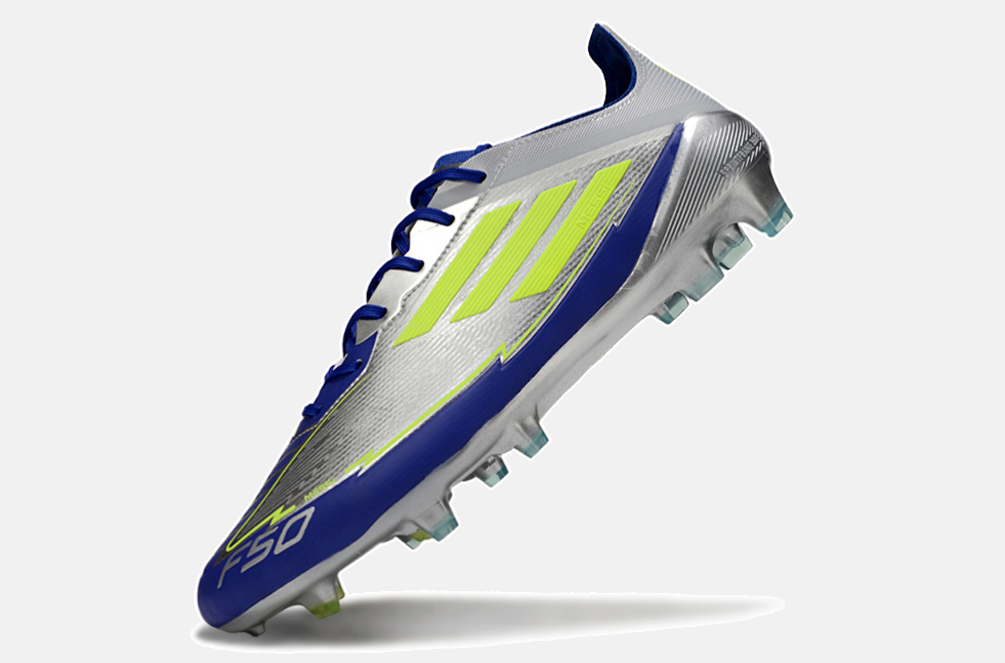 Chuteira Adidas f50 Elite FG - Prata e Azul - imagem 5