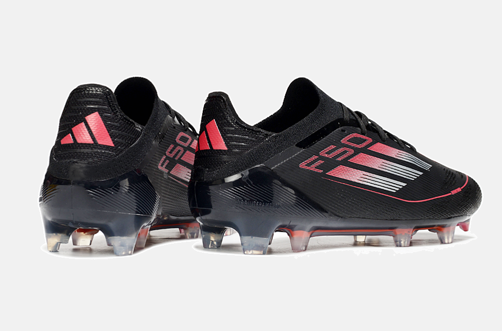 Chuteira Adidas F50 Elite FG - Preta e Vermelha - imagem 7