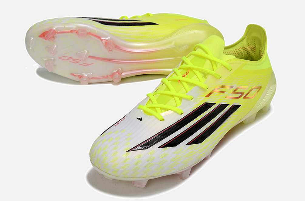 Chuteira Adidas F50 Elite FG - Verde e Branca - detalhe