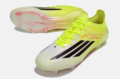 Chuteira Adidas F50 Elite FG - Verde e Branca - detalhe