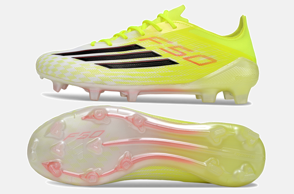 Chuteira Adidas F50 Elite FG - Verde e Branca - vista traseira