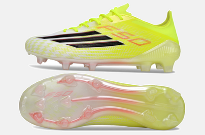 Chuteira Adidas F50 Elite FG - Verde e Branca - vista traseira