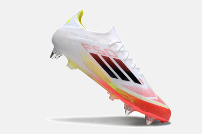 Chuteira Adidas F50 Elite SG - Branco e Laranja - imagem 5