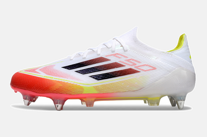 Chuteira Adidas F50 Elite SG - Branco e Laranja - imagem 6