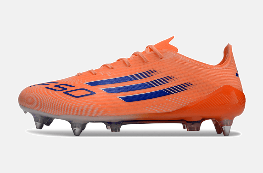 Chuteira Adidas F50 Elite SG - Laranja, Azul e Branca - Coral Blaze Pack - Tevo Sports SPORT*