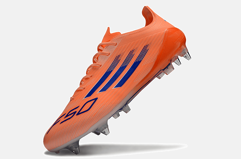 Chuteira Adidas F50 Elite SG - Laranja, Azul e Branca - Coral Blaze Pack - Tevo Sports SPORT*