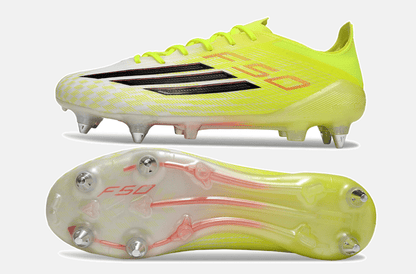 Chuteira Adidas F50 Elite SG - Verde e Branca - Tevo Sports SPORT*