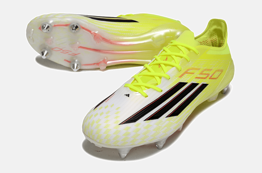 Chuteira Adidas F50 Elite SG - Verde e Branca - Tevo Sports SPORT*