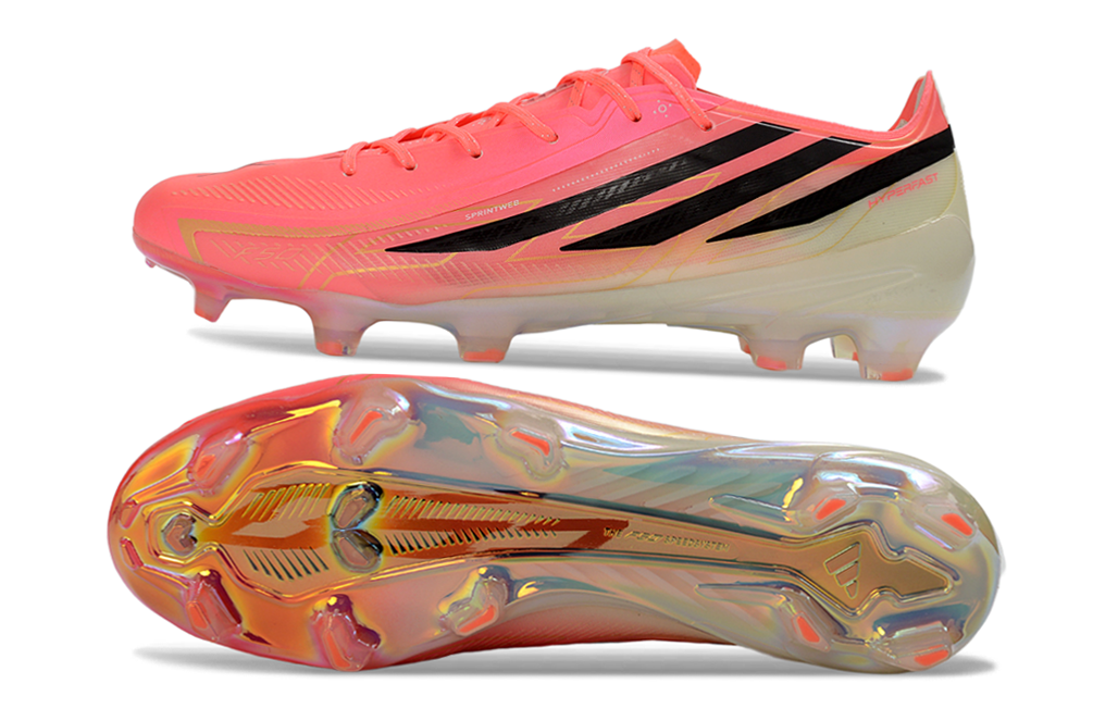 Chuteira Adidas F50 Hyperfast Elite FG Copa do Mundo - Road to Glory Pack - Bege - Tevo Sports SPORT*